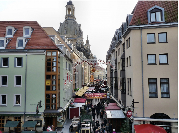 Saksan joulun tunnelmaa