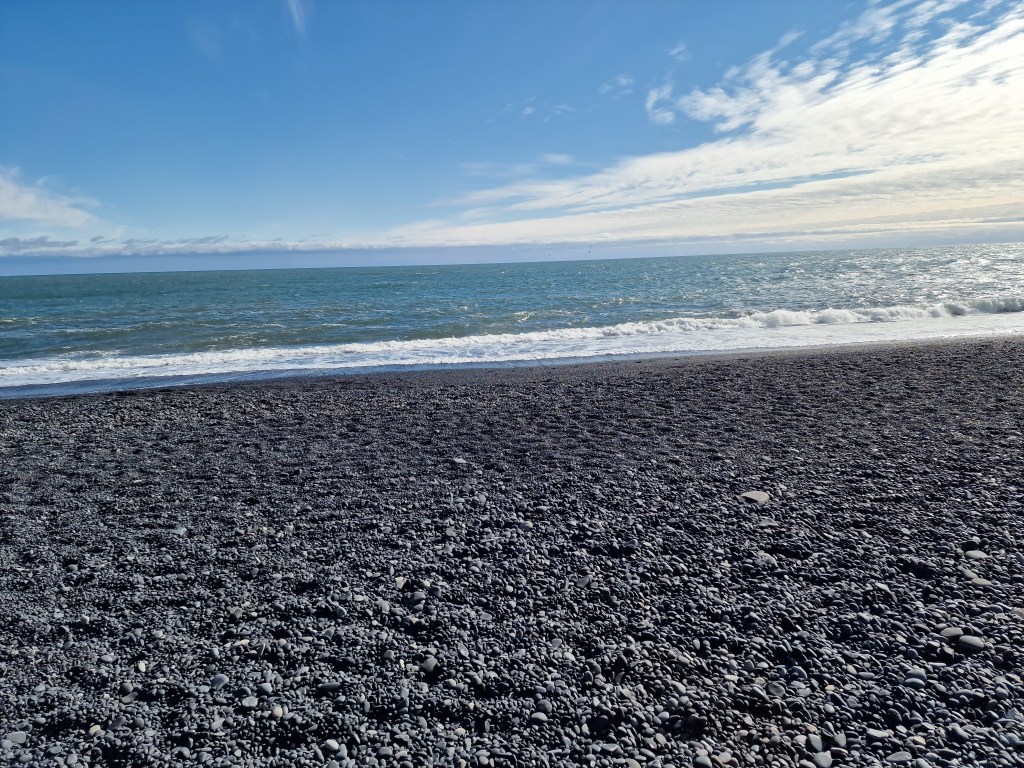 The black beach