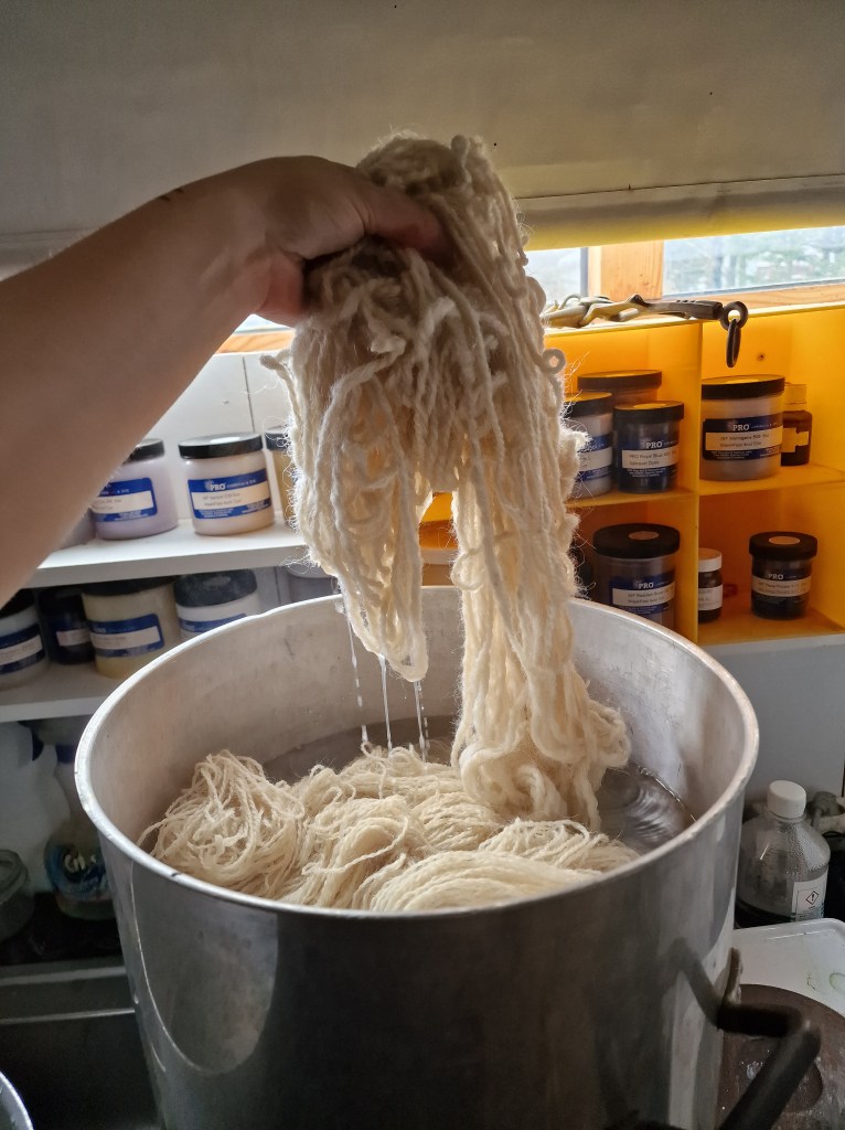 Yarn prepared