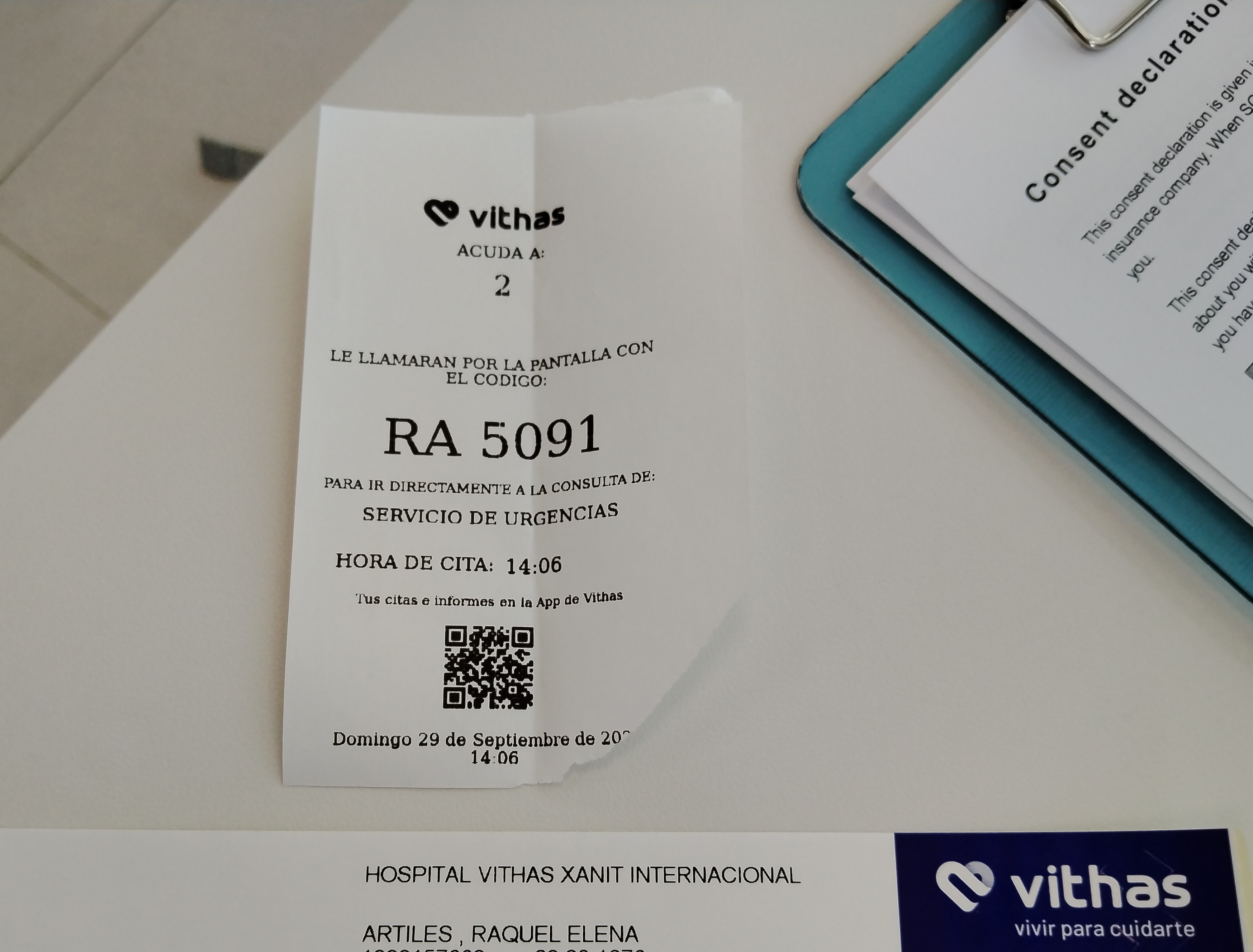 Vierailu paikallisessa sairaalassa 