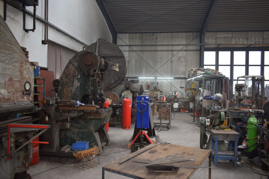 Kuva veitsiseppä Martin Hubertin pajalta, Steyristä.