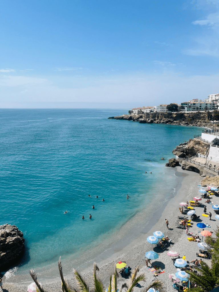 Kuva Nerjasta rannalla.