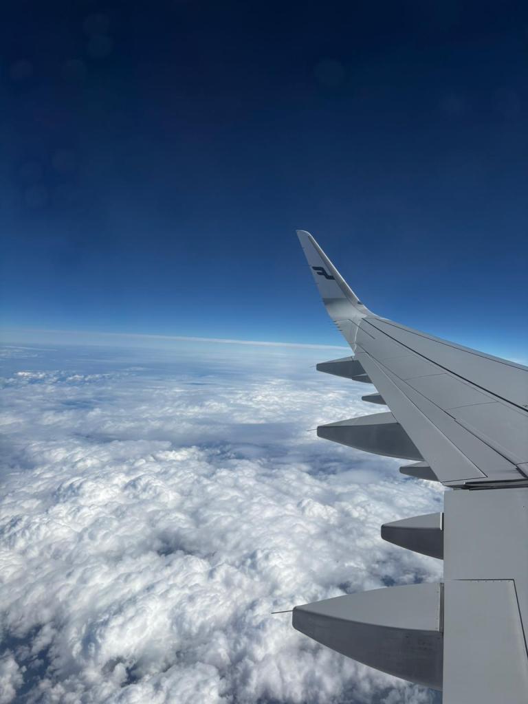 Kuva lentokoneesta: Eimi Jokela