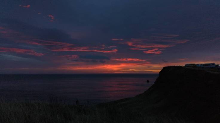 Sunrise at Whitby